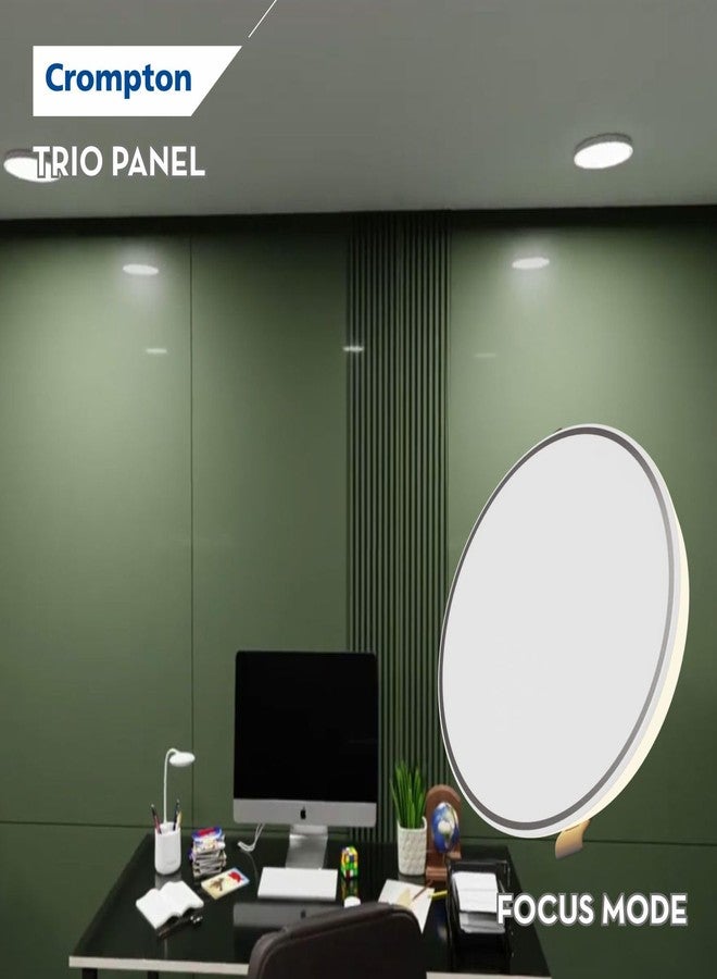 Crompton LED Downlighter Trio Panel with Indirect Lightning Mode - Image 4